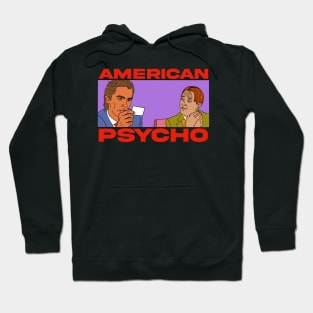 "American Psycho" Card Scene Hoodie